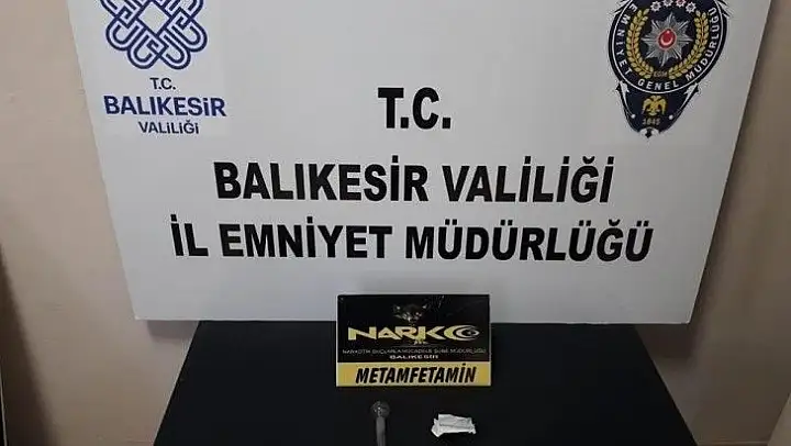 Balıkesir'de 6 şahsa uyuşturucu operasyonu