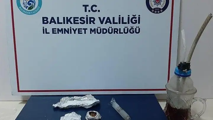 Balıkesir'de polisten 19 kişiye uyuşturucu operasyon