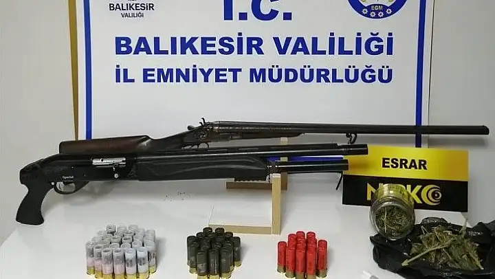 Balıkesir'de polisten 51 şahsa gözaltı