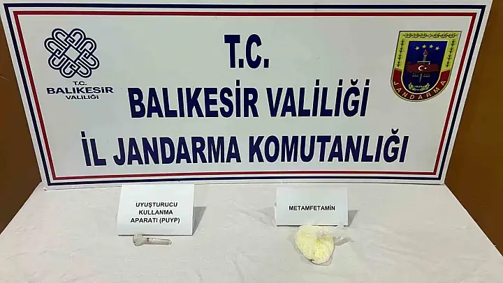 Balıkesir'de uyuşturucu operasyonu: 2 Şüpheli gözaltına alındı