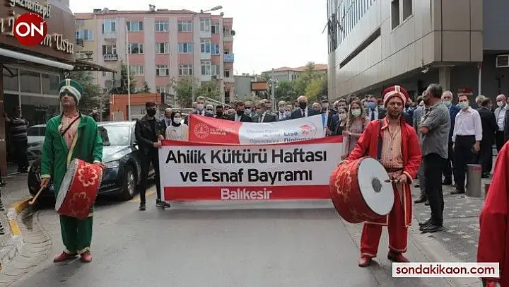 Balıkesir esnaf teşkilatı Ahilik Haftasını kutladı