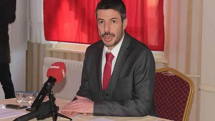 Balıkesir Şoförler ve Otomobilciler Odası Başkanı Rıza Tekin adaylığını açıkladı