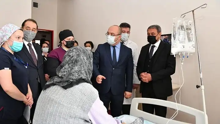 Balıkesir Valisi  Şıldak Bandırma'da Ziyaret ve İncelemelerde Bulundu