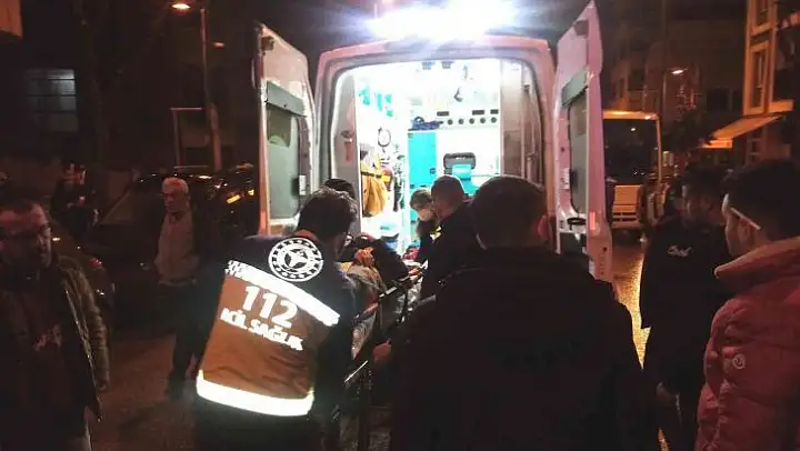 Bandırma'da bisiklet otobüse çarptı