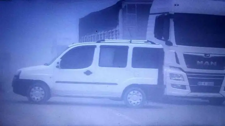 Bandırma'da kaza ucuz atlatıldı