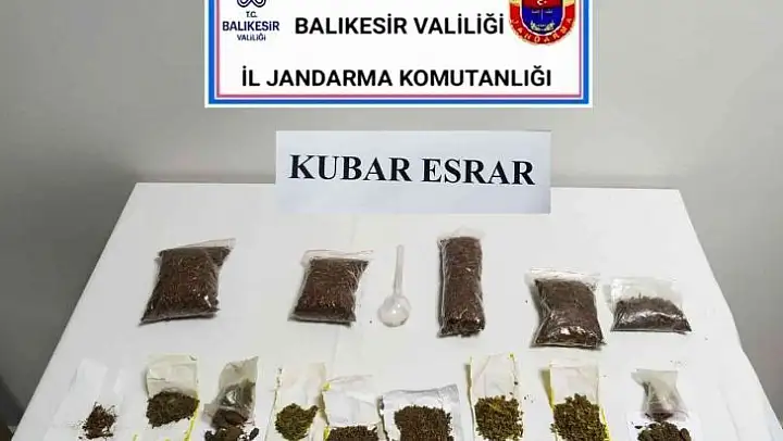 Bandırma'da uyuşturucu operasyonu
