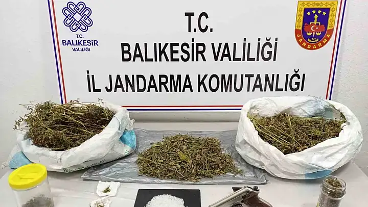 Bandırma'da uyuşturucu operasyonu