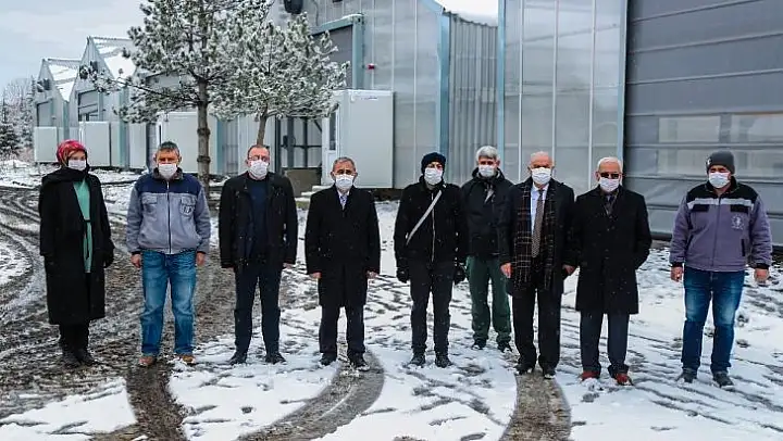Başkan, Atık Su arıtma Tesisi'ni inceledi