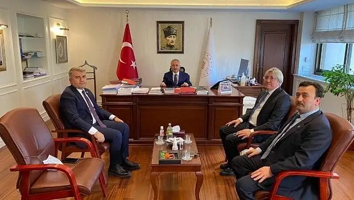 Başkan Cengiz Ankara temaslarını tamamladı