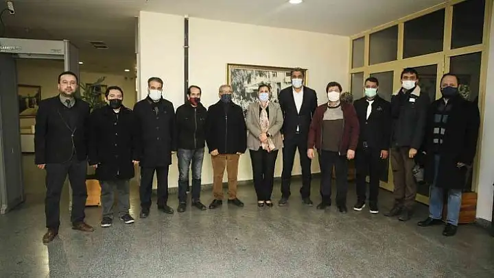 Başkan Çerçioğlu, AGC yönetimini ağırladı
