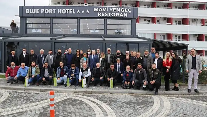 Başkan Deveciler gazetecilerle bir araya geldi