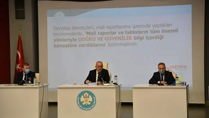 Başkan Ergün'ün başarısını Sayıştay da tescil etti