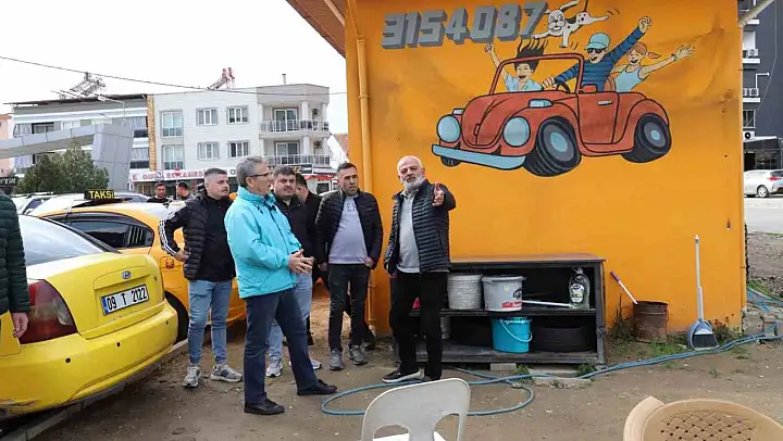 Başkan Tetik taksicilerin sorunlarını dinledi