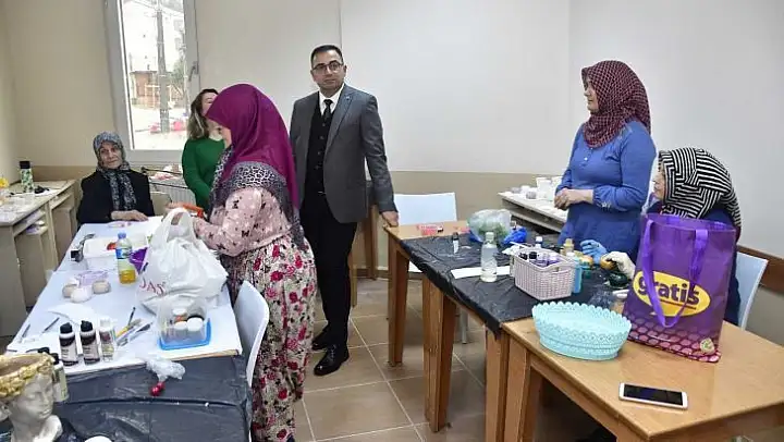 Biga Belediyesi'nin kış kursları başladı