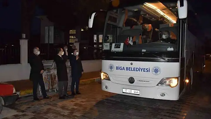 Biga'lı öğrenciler Çanakkale Şehitliğini gezdi