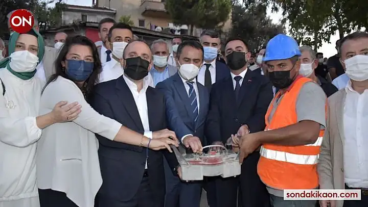 Bigalıların ev hayali için ilk harç döküldü