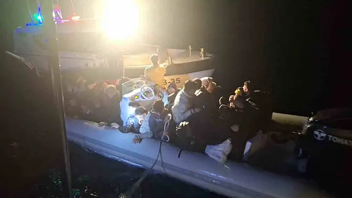 Bodrum'da 33 düzensiz göçmen yakalandı