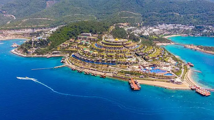Bodrum'un milyon dolarlık oteli mühürlendi