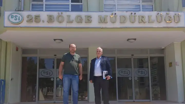 Burhaniye' de Reşitköy Barajı kaldığı yerden devam ediyor