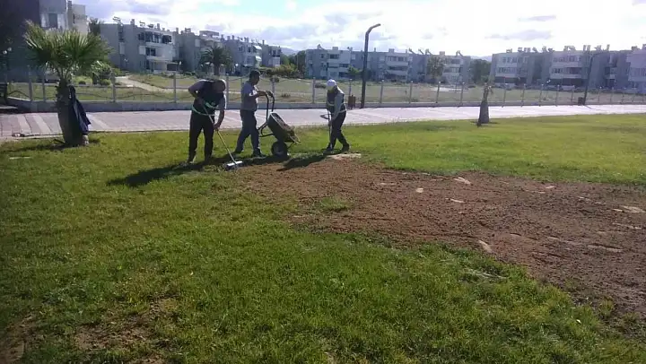 Burhaniye Belediyesi bakım ve onarım çalışmalarına hız verdi