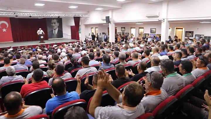 Burhaniye'de Belediye İşçilerine rekor zam