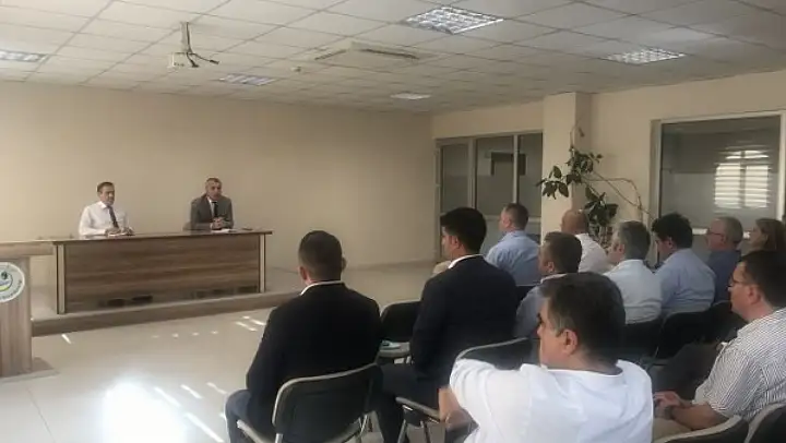 Burhaniye'de Eğitim Değerlendirme Toplantısı yapıldı