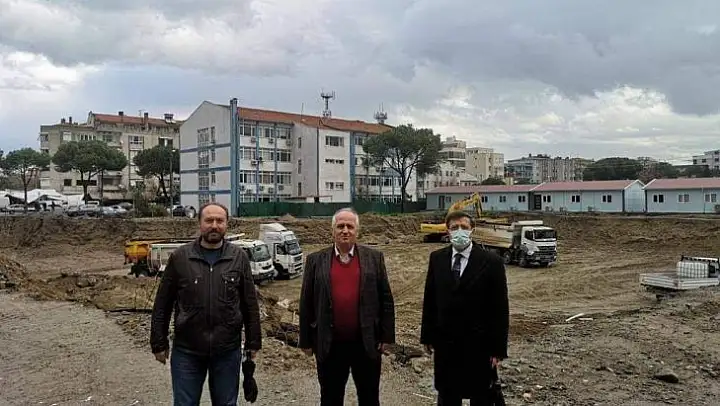 Burhaniye'de yeni Adliye Sarayı inşaatına başlandı