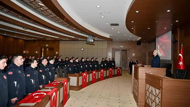 Bursa Büyükşehir'de memurların yemin heyecanı