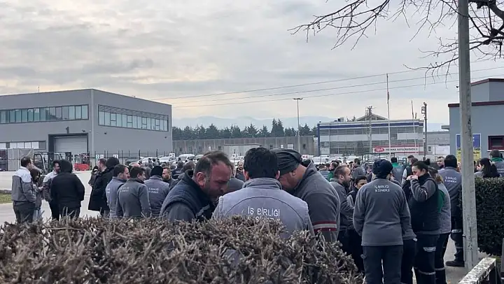 Bursa'da alüminyum fabrikasında büyük yangın