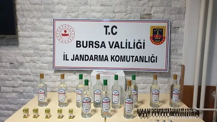 Bursa'da bir kişinin ölümü, bir kişinin de zehirlenmesiyle harekete geçen jandarma ekipleri bir kişiyi gözaltına aldı