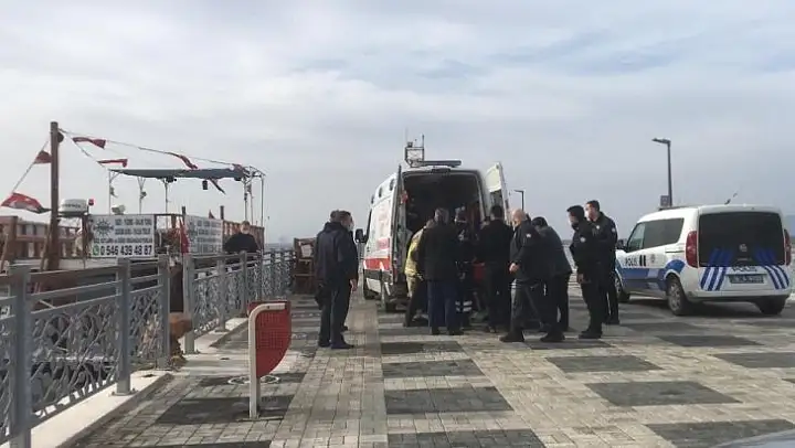 Bursa'da denize düşen epilepsi hastası kadın son anda kurtarıldı