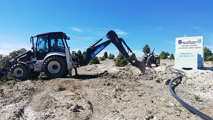 Bursa'da kırsal mahallelerde tankerle su taşımaya son