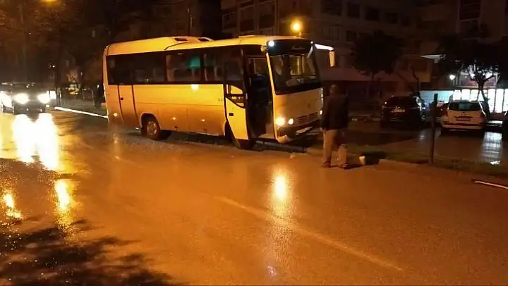 Bursa'da servis kazası