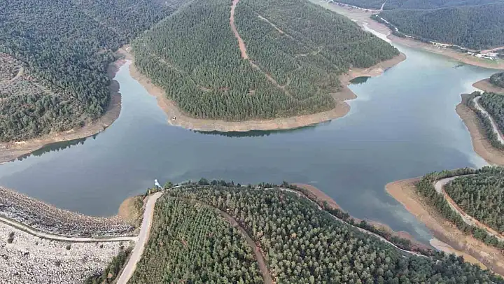 Bursa'da yağmur ve kar en çok barajlara yaradı