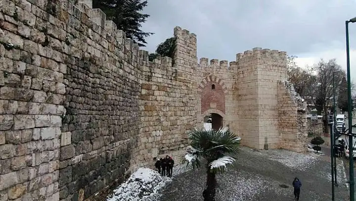 Bursa'nın yeşili beyazla buluştu