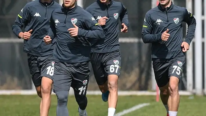Bursaspor, Ankaraspor maçı hazırlıklarına başladı