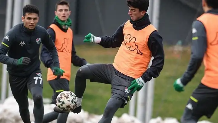 Bursaspor'da Balıkesirspor maçı hazırlıkları devam ediyor