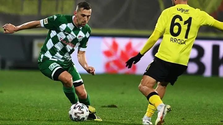 Bursaspor'da en çok süreyi Burak Altıparmak aldı