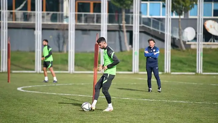 Bursaspor'da Gaziantep FK maçı hazırlıkları başladı