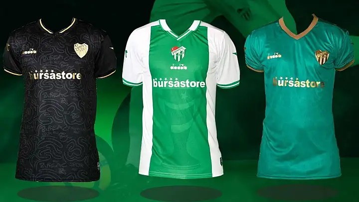 Bursaspor'un yeni sezon formaları 18 Temmuz'da Bursastore'da olacak