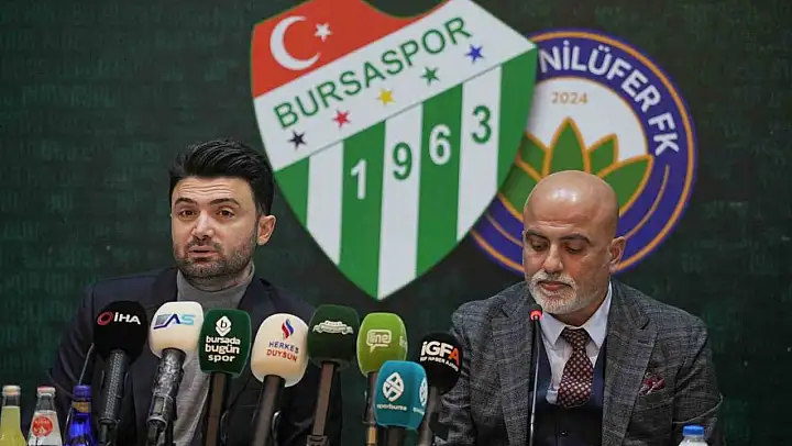 Bursaspor ve Bursa Nilüfer FK pilot takım anlaşması imzaladı