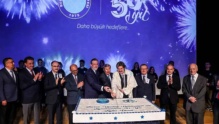 BUÜ'nün 50. kuruluş yıldönümü coşkuyla kutlandı