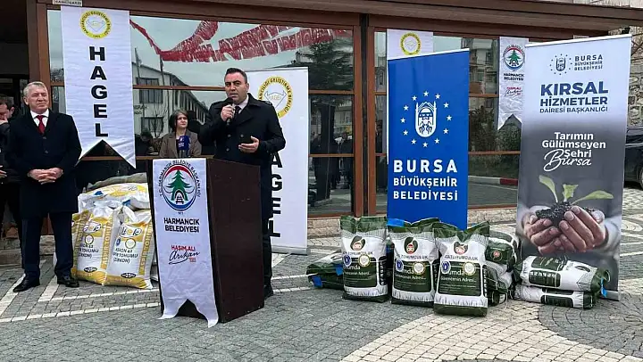 Büyükşehir'den çiftçiye tohum desteği