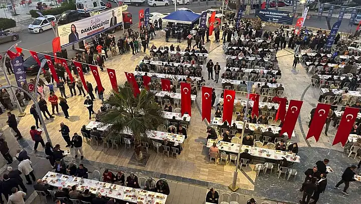 Büyükşehir'den Koçarlı'da birlik ve beraberlik iftarı