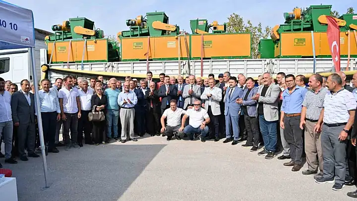 Büyükşehir'den üreticiye 10 milyon değerinde selektör makinesi
