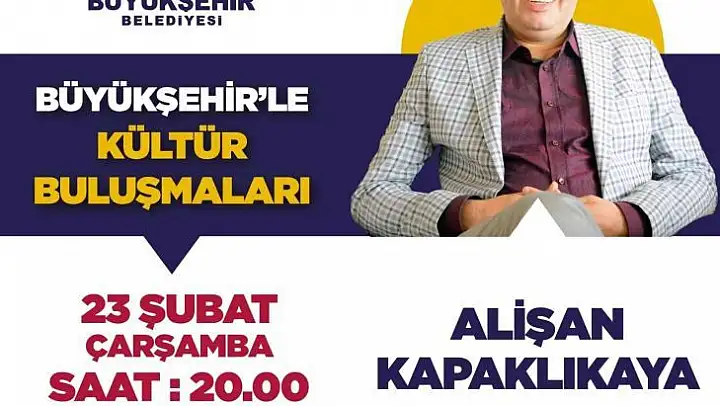 Büyükşehir ile Kültür Buluşmaları devam ediyor