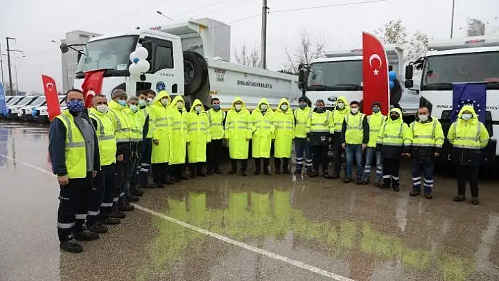 Büyükşehir'in hizmet filosu güçleniyor
