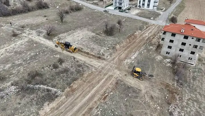 Çameli'nde imar yolları açılıyor
