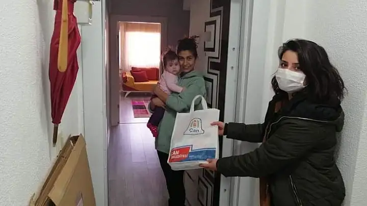 Çan Belediyesi 'hoş geldin bebek' projesi devam ediyor