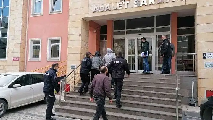 Çan'da hırsızlık zanlısı 2 kişi tutuklandı